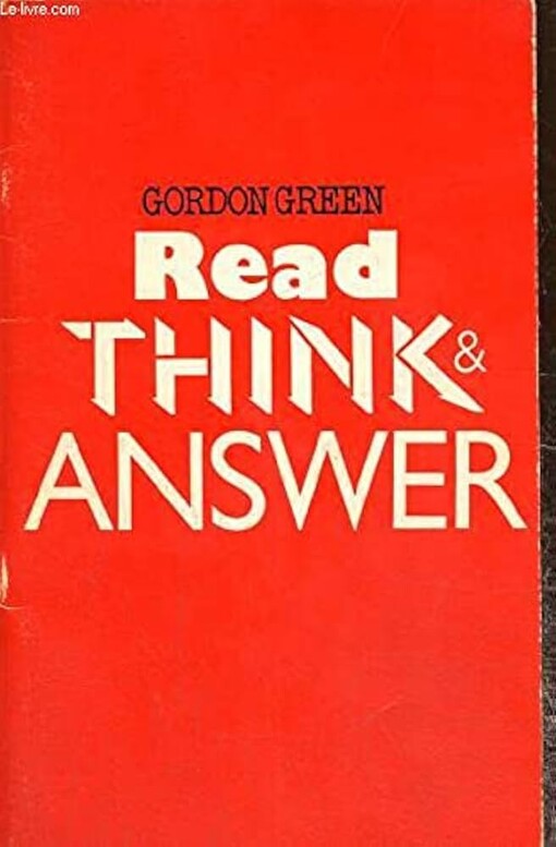 Read think & answer