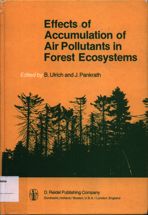 Effects of accumulation of air pollutants in forest ecosystems