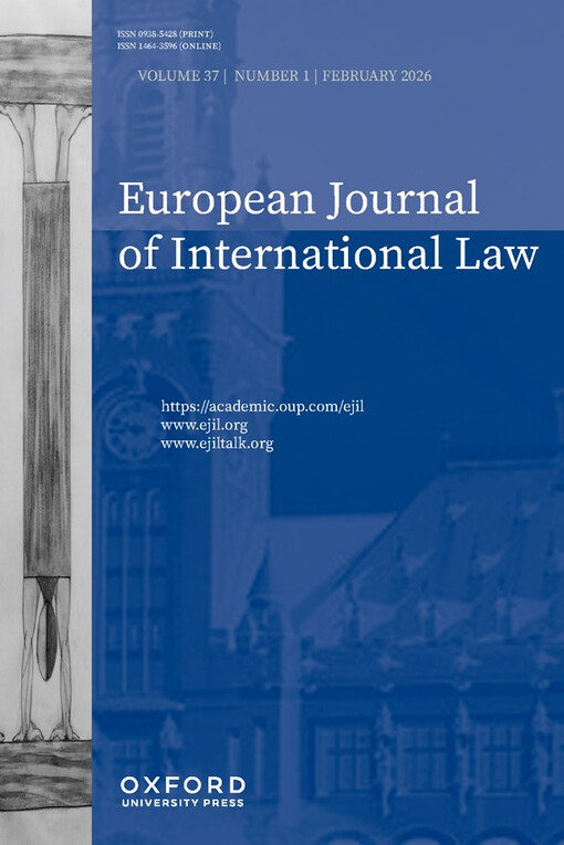 European journal of international law