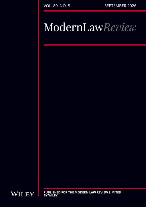 The modern law review