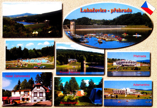 Luhačovice - přehrada