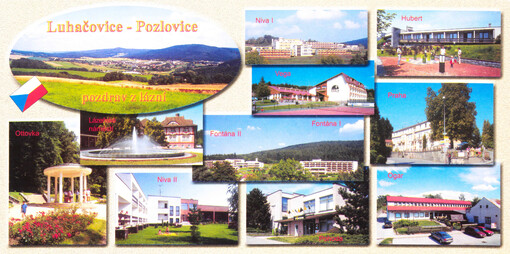 Luhačovice - Pozlovice : pozdrav z lázní