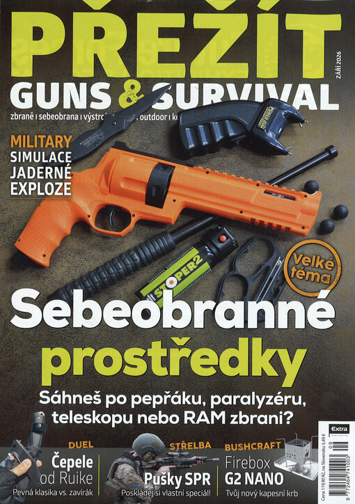 Přežít : guns & survival : zbraně, sebeobrana, výstroj, airsoft, outdoor, kondice