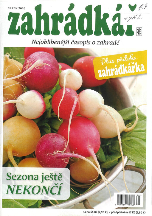 Zahrádkář : časopis zahrádkářů, ovocnářů, vinařů