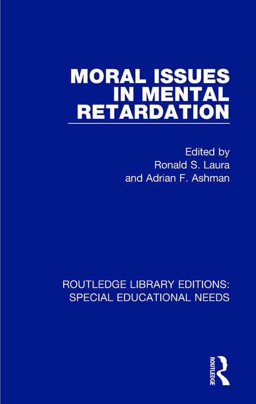 Moral issues in mental retardation