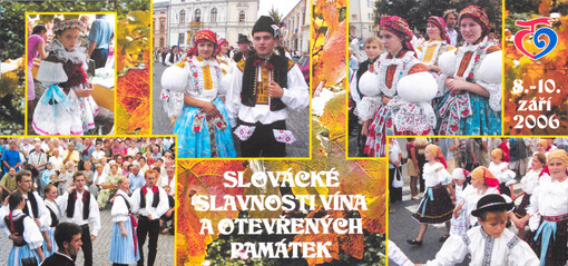 Uherské Hradiště : Slovácké slavnosti vína a otevřených památek 8. - 10. září 2006
