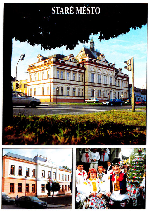 Staré Město : městský úřad : budova základní školy : Michalské hody