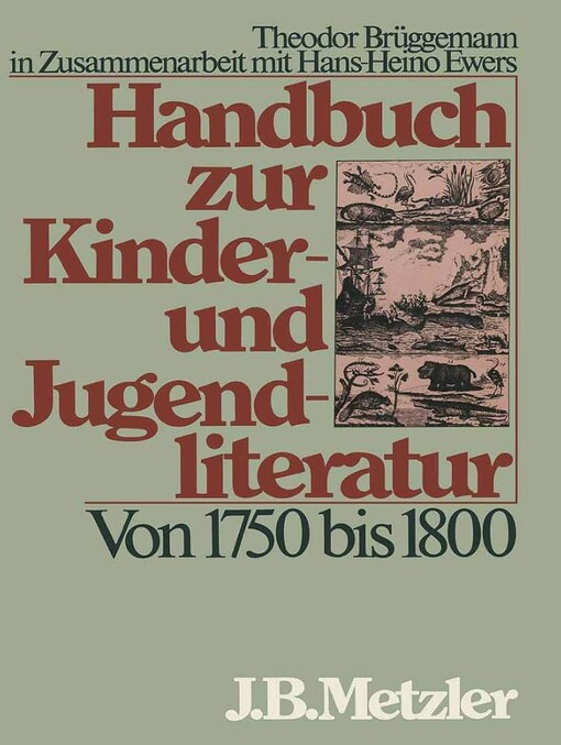Handbuch zur Kinder- und Jugendliteratur