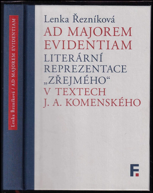 Ad majorem evidentiam: literární reprezentace 