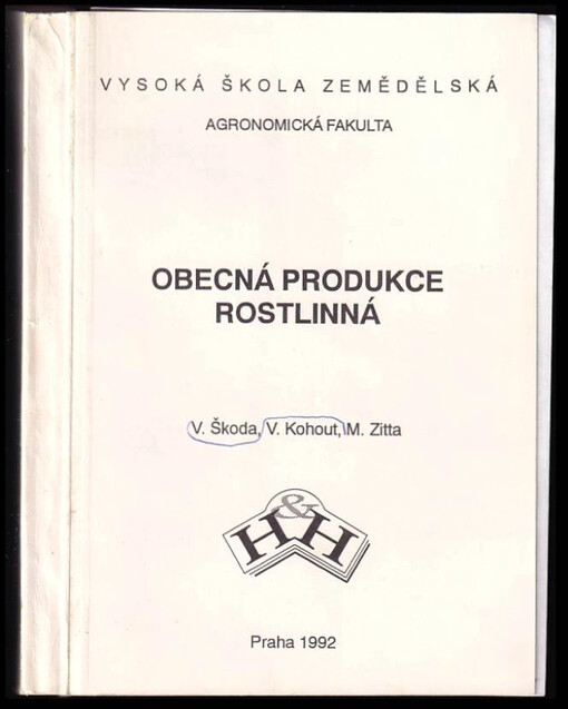 Obecná produkce rostlinná