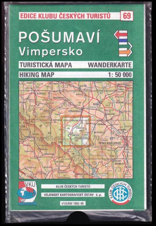 Pošumaví - Vimpersko : turistická mapa 1:50 000