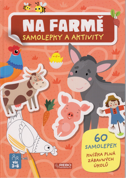 Na farmě : samolepky a aktivity