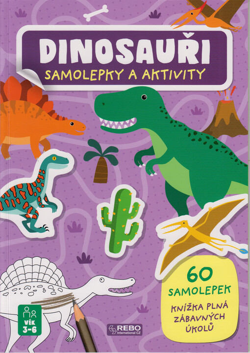 Dinosauři : samolepky a aktivity