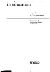 Empirical research in education