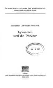 Lykaonien und die Phryger /