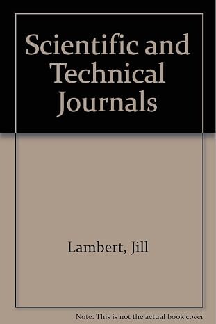 Scientific and technical journals