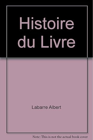 Histoire du livre