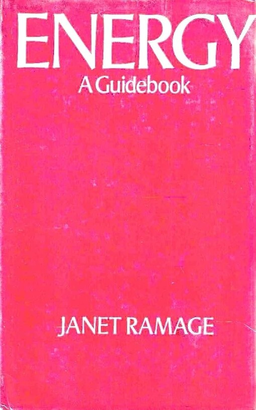 Energy :a guidebook