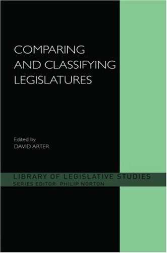 Comparing and classifying legislatures