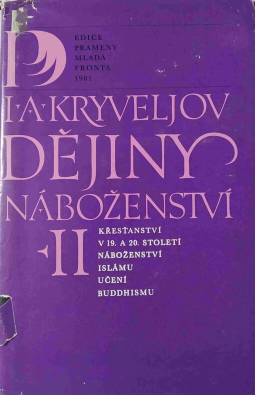 Dějiny náboženství.II
