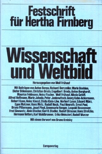 Wissenschaft und Weltbild :
