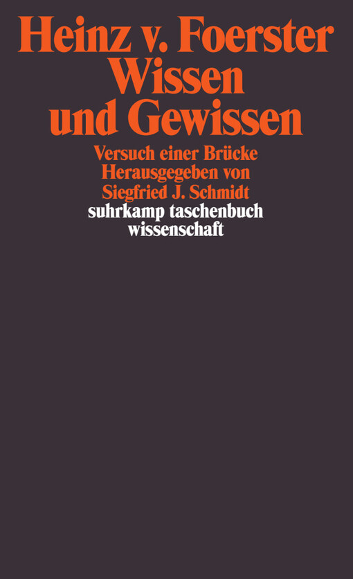 Wissen und Gewissen ;