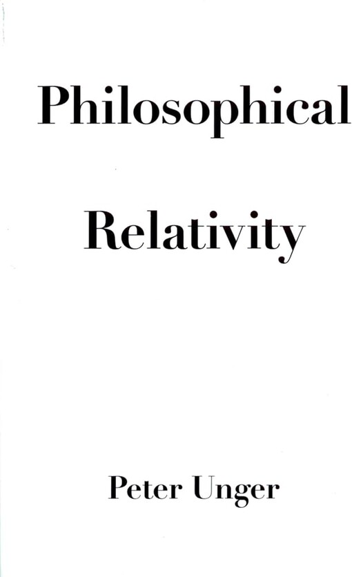 Philosophical Relativity /