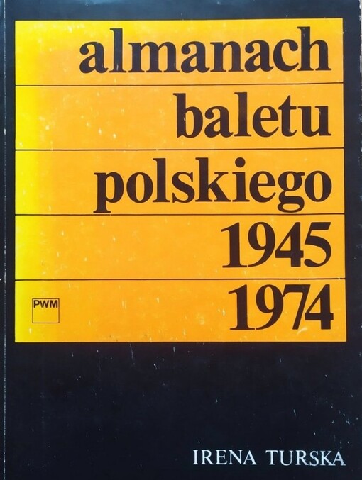 Almanach baletu polskiego 1945-1974