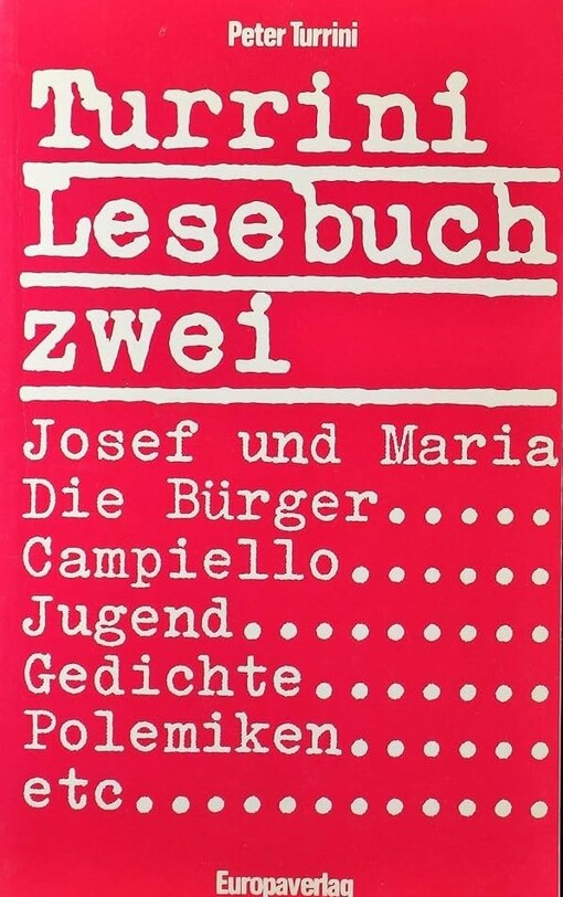 Lesebuch :