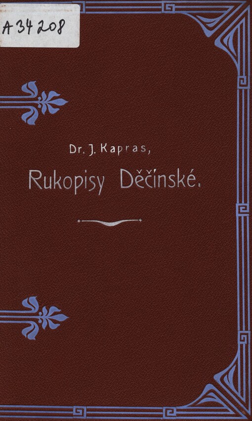 Rukopisy Děčínské