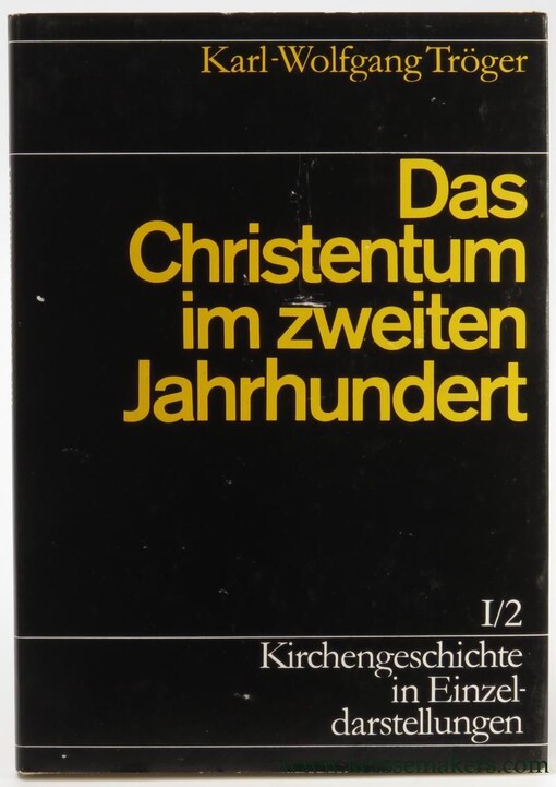 Das Christentum im zweiten Jahrhundert