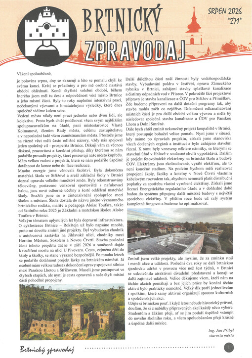 Brtnický zpravodaj