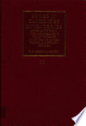 Books in Cambridge inventories :book-lists from Vice-Chancellor's Court Probate Inventories in the Tuder and Stuart periods.Vol. 1,The Inventories