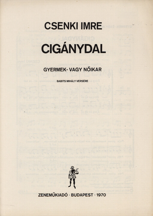 Cigánydal : Gyermek -Vygy Nöikar