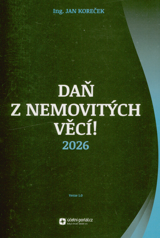 Daň z nemovitých věcí! 2026 : verze 1.0