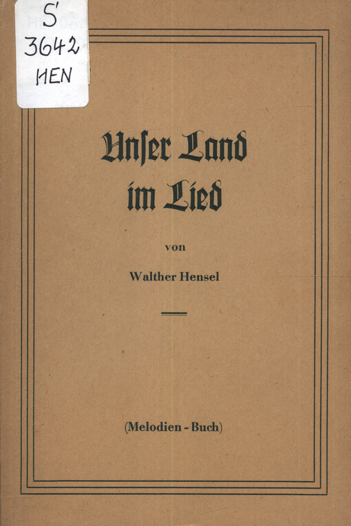 Unser Land im Lied