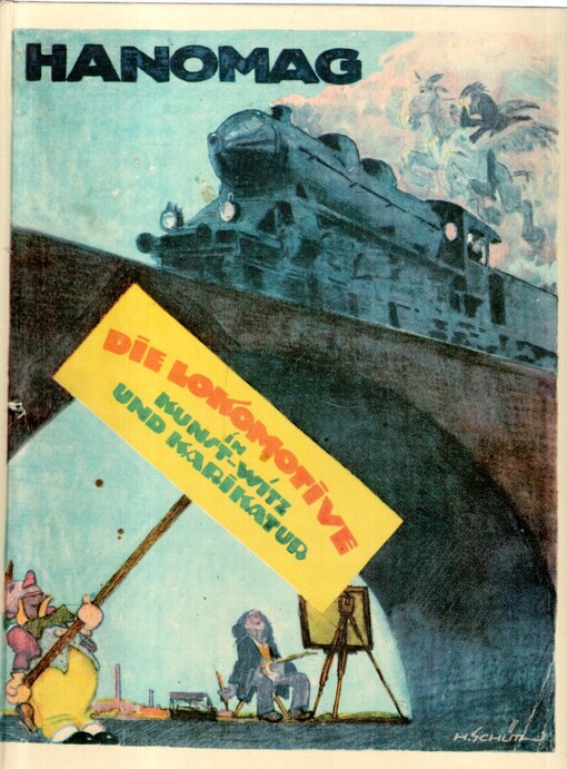 Die Lokomotive in Kunst, Witz und Karikatur