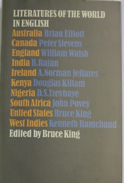 Literatures of the world in English