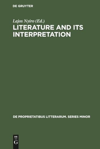 Literature and Its Interpretation /