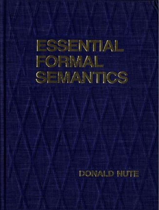 Essential formal semantics