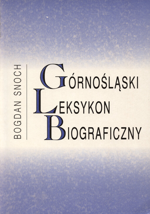 Górnośląski leksykon biograficzny