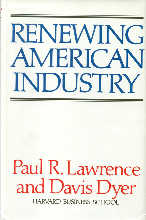 Renewing american industry