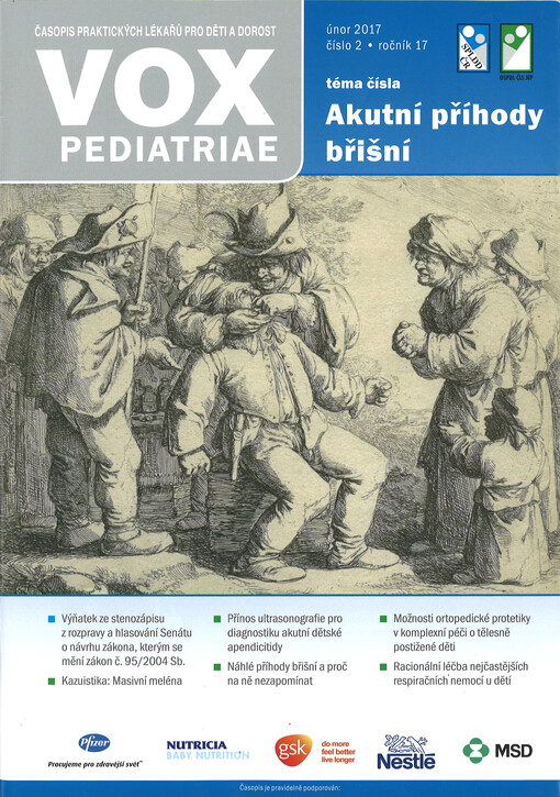 Vox pediatriae : časopis praktických dětských lékařů