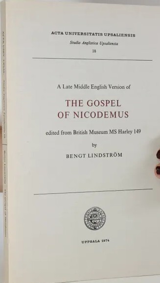 A late middle english version of the gospel of Nicodemus /