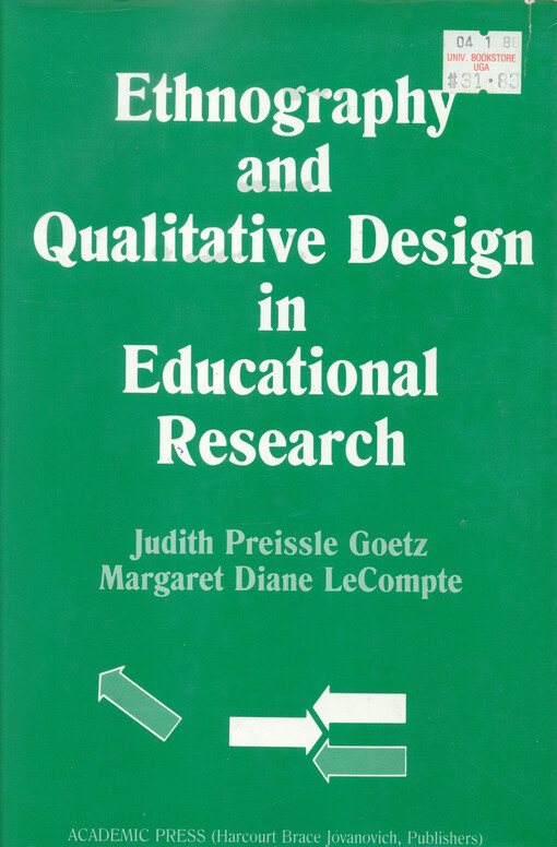 Ethnography and qualitative design in educational research