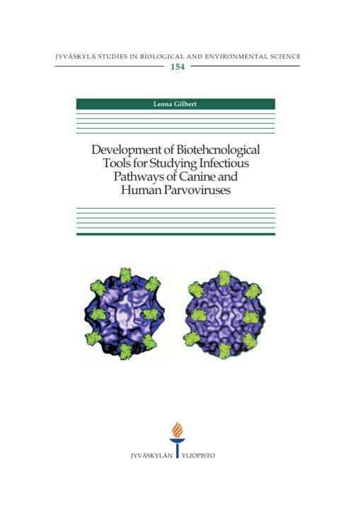 Development of biotechnological tools for studying infectious pathways of canine and human parvoviruses