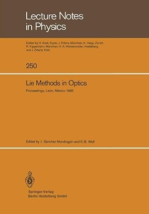 Lie methods in optics