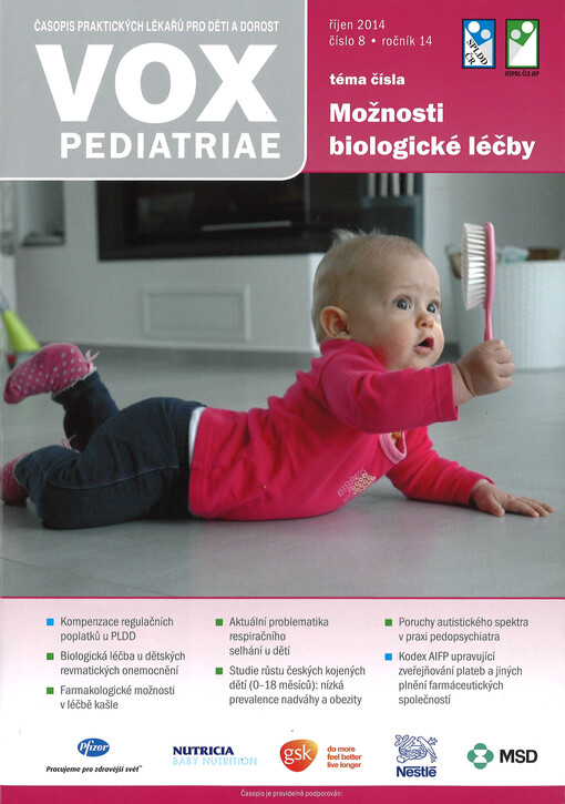 Vox pediatriae : časopis praktických dětských lékařů