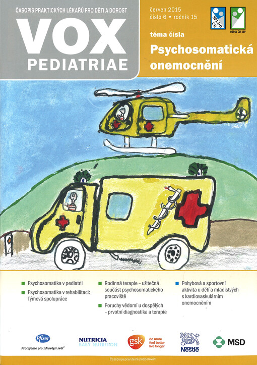 Vox pediatriae : časopis praktických dětských lékařů