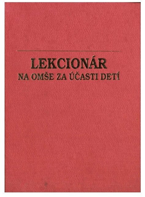 Lekcionár na omše za účasti detí